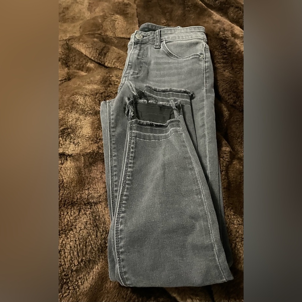 Joe's Jeans The Charlie High-Rise Skinny Jeans Faded Black size 27 - Picture 12 of 14